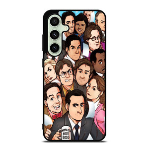 THE OFFICE SERIAL MOVIE CHARACTERS Samsung Galaxy S24 FE Case THE OFFICE SERIAL MOVIE CHARACTERS Samsung Galaxy S24 FE Case