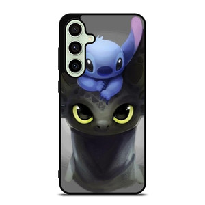 TOOTHLESS AND STITCH Samsung Galaxy S24 FE Case