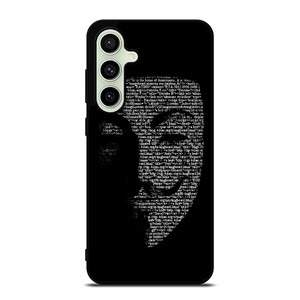 V FOR VENDETTA MASK Samsung Galaxy S24 FE Case