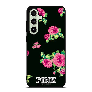 VICTORIA'S SECRET FLORAL PINK Samsung Galaxy S24 FE Case