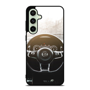VW VOLKSWAGEN STEERING WHEEL Samsung Galaxy S24 FE Case VW VOLKSWAGEN STEERING WHEEL Samsung Galaxy S24 FE Case