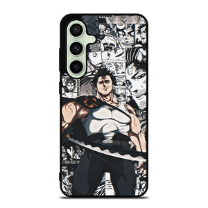 YAMI BLACK CLOVER COLLAGE Samsung Galaxy S24 FE Case YAMI BLACK CLOVER COLLAGE Samsung Galaxy S24 FE Case