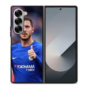EDEN HAZARD LONDON BLUE Samsung Z Fold 6 Case EDEN HAZARD LONDON BLUE Samsung Z Fold 6 Case