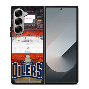 EDMONTON OILERS 3 Samsung Z Fold 6 Case EDMONTON OILERS 3 Samsung Z Fold 6 Case
