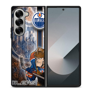 EDMONTON OILERS LOGO 2 Samsung Z Fold 6 Case EDMONTON OILERS LOGO 2 Samsung Z Fold 6 Case