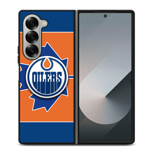EDMONTON OILERS LOGO Samsung Z Fold 6 Case EDMONTON OILERS LOGO Samsung Z Fold 6 Case