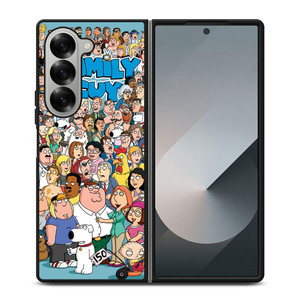 FAMILY GUY CARTOON SERIES 2 Samsung Z Fold 6 Case FAMILY GUY CARTOON SERIES 2 Samsung Z Fold 6 Case