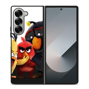 FUNNY MOVIE THE ANGRY BIRDS Samsung Z Fold 6 Case FUNNY MOVIE THE ANGRY BIRDS Samsung Z Fold 6 Case