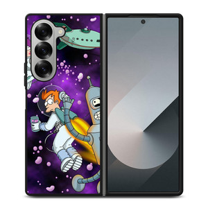 FUTURAMA BENDER LILA Samsung Z Fold 6 Case FUTURAMA BENDER LILA Samsung Z Fold 6 Case