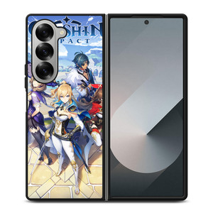 GENSHIN IMPACT CHARACTERS Samsung Z Fold 6 Case