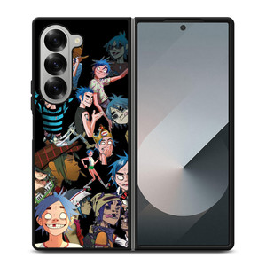 GORILLAZ COLLAGE 2 Samsung Z Fold 6 Case