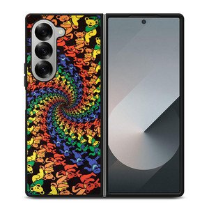 GRATEFUL DEAD BEARS Samsung Z Fold 6 Case GRATEFUL DEAD BEARS Samsung Z Fold 6 Case