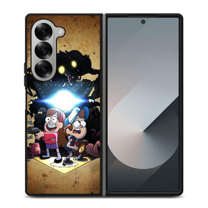 GRAVITY FALLS CARTOON Samsung Z Fold 6 Case GRAVITY FALLS CARTOON Samsung Z Fold 6 Case