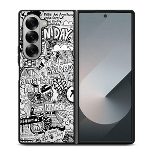 GREEN DAY BAND 2 Samsung Z Fold 6 Case GREEN DAY BAND 2 Samsung Z Fold 6 Case