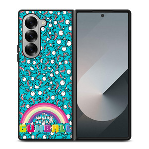 GUMBALL AMAZING WOLRD PATTERN Samsung Z Fold 6 Case GUMBALL AMAZING WOLRD PATTERN Samsung Z Fold 6 Case