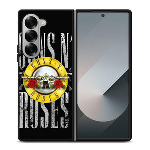 GUN AND ROSES LOGO 2 Samsung Z Fold 6 Case GUN AND ROSES LOGO 2 Samsung Z Fold 6 Case