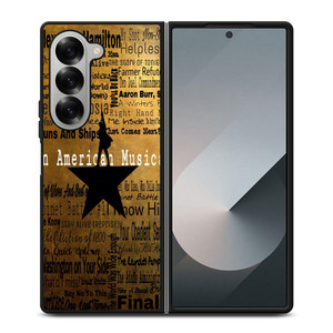 HAMILTON LOGO Samsung Z Fold 6 Case HAMILTON LOGO Samsung Z Fold 6 Case