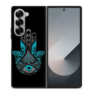 HAMSA EVIL EYE HAND 2 Samsung Z Fold 6 Case HAMSA EVIL EYE HAND 2 Samsung Z Fold 6 Case