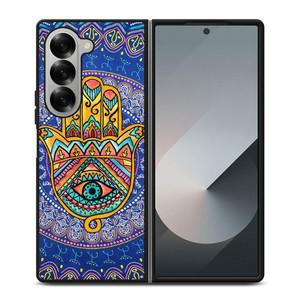 HAMSA EVIL EYE HAND Samsung Z Fold 6 Case HAMSA EVIL EYE HAND Samsung Z Fold 6 Case