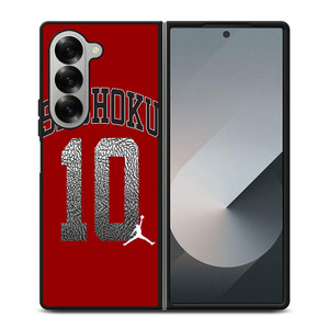 HANAMICHI SAKURAGI SLAMDUNK 10 Samsung Z Fold 6 Case