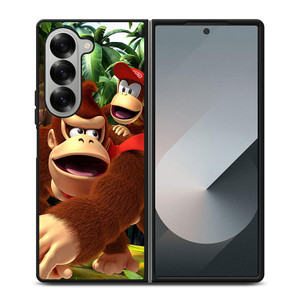 HAPPY DONKEY KONG COUNTRY Samsung Z Fold 6 Case HAPPY DONKEY KONG COUNTRY Samsung Z Fold 6 Case