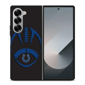 INDIANAPOLIS COLTS LOGO 2 Samsung Z Fold 6 Case INDIANAPOLIS COLTS LOGO 2 Samsung Z Fold 6 Case