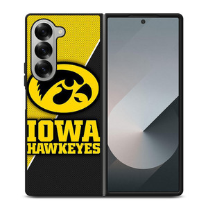 IOWA HAWKEYES 4 Samsung Z Fold 6 Case