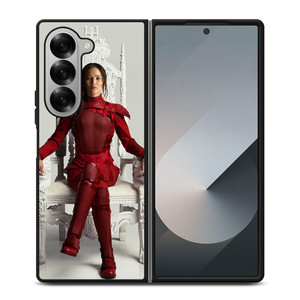 JENNIFER LAWRENCE HUNGER GAME RED Samsung Z Fold 6 Case JENNIFER LAWRENCE HUNGER GAME RED Samsung Z Fold 6 Case
