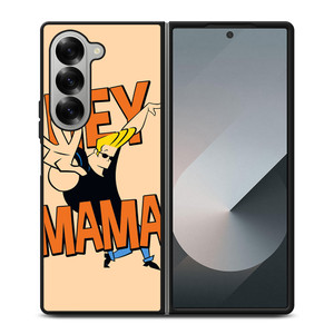 JOHNNY BRAVO HEY MAMA 2 Samsung Z Fold 6 Case JOHNNY BRAVO HEY MAMA 2 Samsung Z Fold 6 Case