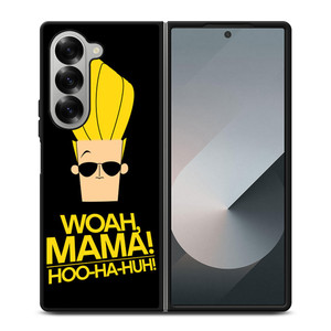 JOHNNY BRAVO WOAH MAMA Samsung Z Fold 6 Case