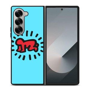 KEITH HARING 2 Samsung Z Fold 6 Case KEITH HARING 2 Samsung Z Fold 6 Case