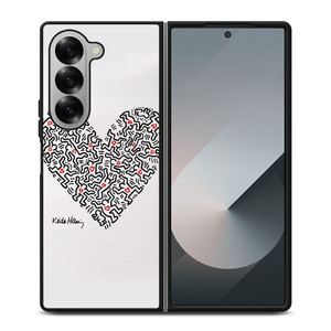 KEITH HARING LOVE Samsung Z Fold 6 Case KEITH HARING LOVE Samsung Z Fold 6 Case
