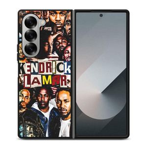 KENDRICK LAMAR COLLAGE Samsung Z Fold 6 Case KENDRICK LAMAR COLLAGE Samsung Z Fold 6 Case