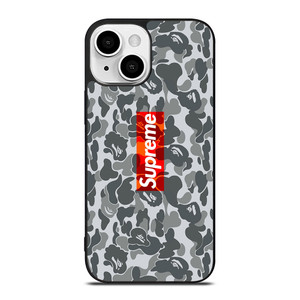 BAPE CAMO SUPREME 2 iPhone 13 Mini Case