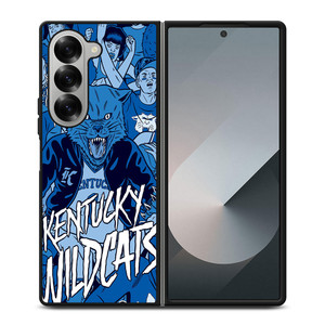 KENTUCKY WILDCATS UNIVERSITY ART Samsung Z Fold 6 Case KENTUCKY WILDCATS UNIVERSITY ART Samsung Z Fold 6 Case