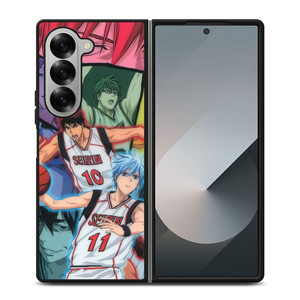 KUROKO'S BASKETBALL ANIME ART Samsung Z Fold 6 Case KUROKO'S BASKETBALL ANIME ART Samsung Z Fold 6 Case