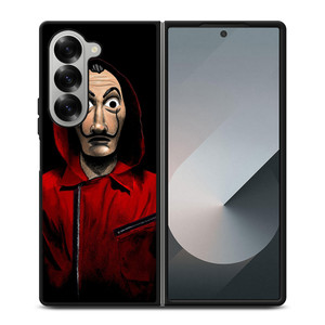 LA CASA DE PAPEL MONEY HEIST MASK Samsung Z Fold 6 Case LA CASA DE PAPEL MONEY HEIST MASK Samsung Z Fold 6 Case