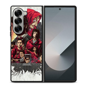 LA CASA DE PAPEL MONEY HEIST Samsung Z Fold 6 Case LA CASA DE PAPEL MONEY HEIST Samsung Z Fold 6 Case