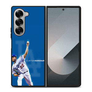 LA DODGERS CLAYTON KERSHAW Samsung Z Fold 6 Case LA DODGERS CLAYTON KERSHAW Samsung Z Fold 6 Case