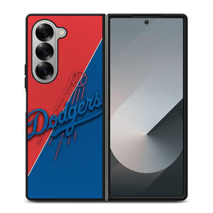 LA DODGERS LOGO MLB 4 Samsung Z Fold 6 Case