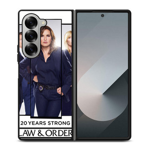 LAW AND ORDER CHARACTERS Samsung Z Fold 6 Case