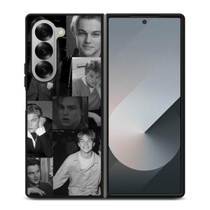LEONARDO DICAPRIO YOUNG COLLAGE Samsung Z Fold 6 Case