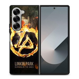 LINKIN PARK FIRE LOGO Samsung Z Fold 6 Case LINKIN PARK FIRE LOGO Samsung Z Fold 6 Case