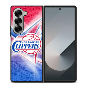 LOS ANGELES CLIPPERS LOGO Samsung Z Fold 6 Case