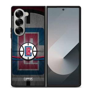 LOS ANGELES CLIPPERS NBA Samsung Z Fold 6 Case LOS ANGELES CLIPPERS NBA Samsung Z Fold 6 Case