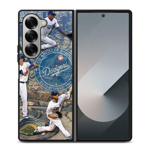 LOS ANGELES DODGERS 2 Samsung Z Fold 6 Case LOS ANGELES DODGERS 2 Samsung Z Fold 6 Case