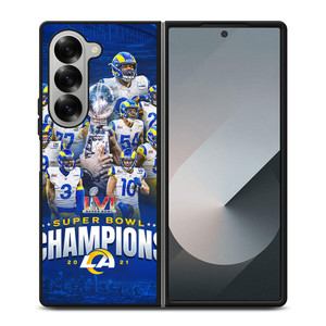 LOS ANGELES RAMS CHAMPIONS Samsung Z Fold 6 Case