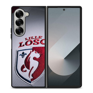 LOSC LILLE LOGO ART Samsung Z Fold 6 Case