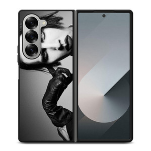 MARILYN MANSON GOTH Samsung Z Fold 6 Case