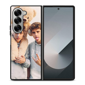 MARTINEZ TWINS TEDDY BEAR Samsung Z Fold 6 Case MARTINEZ TWINS TEDDY BEAR Samsung Z Fold 6 Case